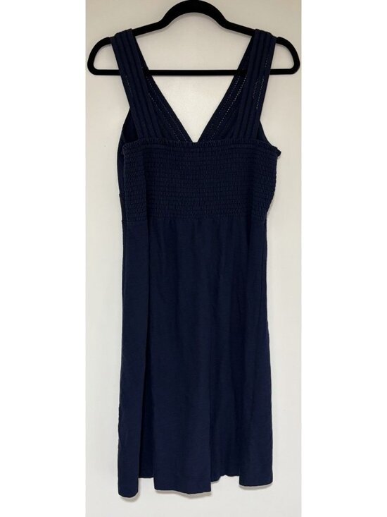 Tommy Bahama Women’s Arden Navy Blue Sleeveless Knit Dress Size Medium - Picture 4 of 8